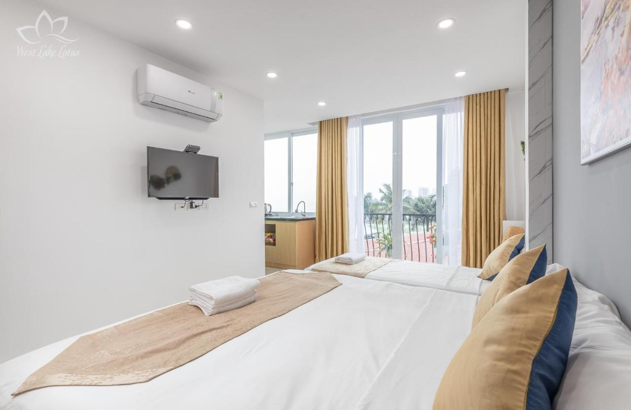 The Lakeview - West Lake Lotus Apartments Hanói Exterior foto